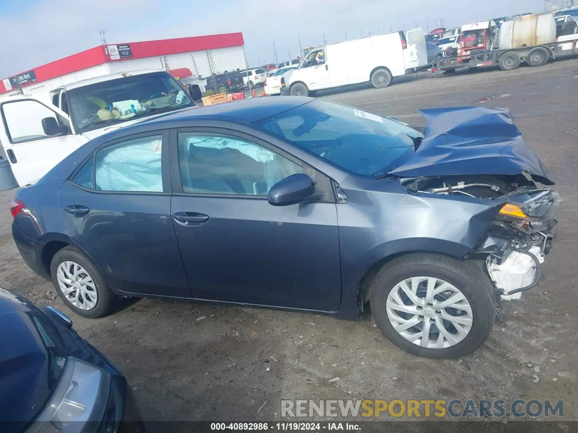 14 Photograph of a damaged car 5YFBURHE8KP877975 TOYOTA COROLLA 2019