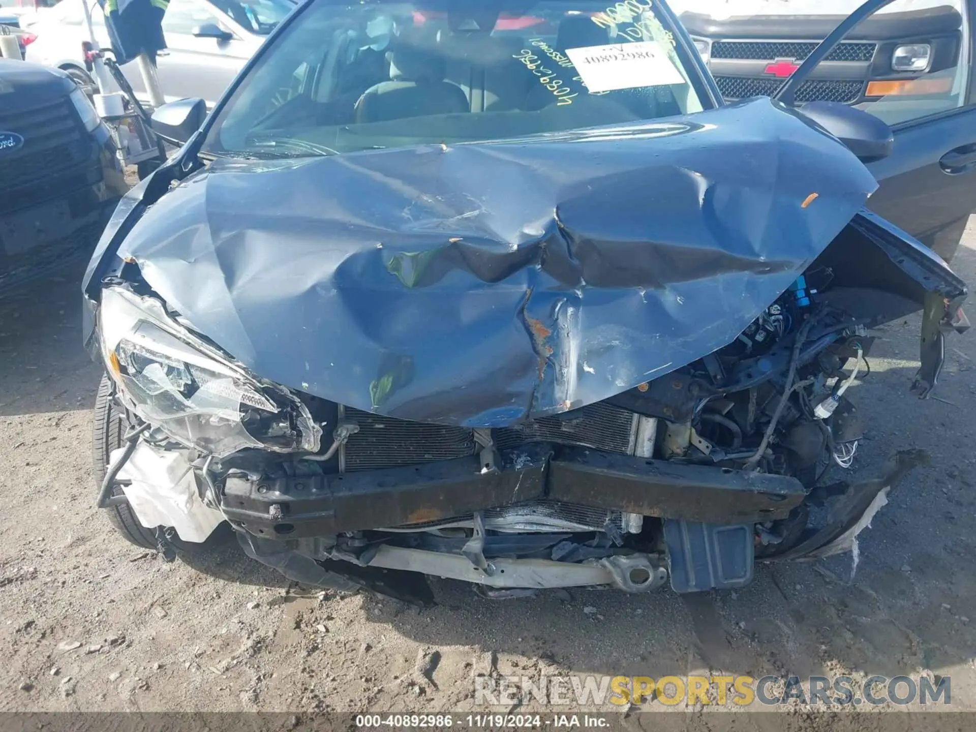 6 Photograph of a damaged car 5YFBURHE8KP877975 TOYOTA COROLLA 2019