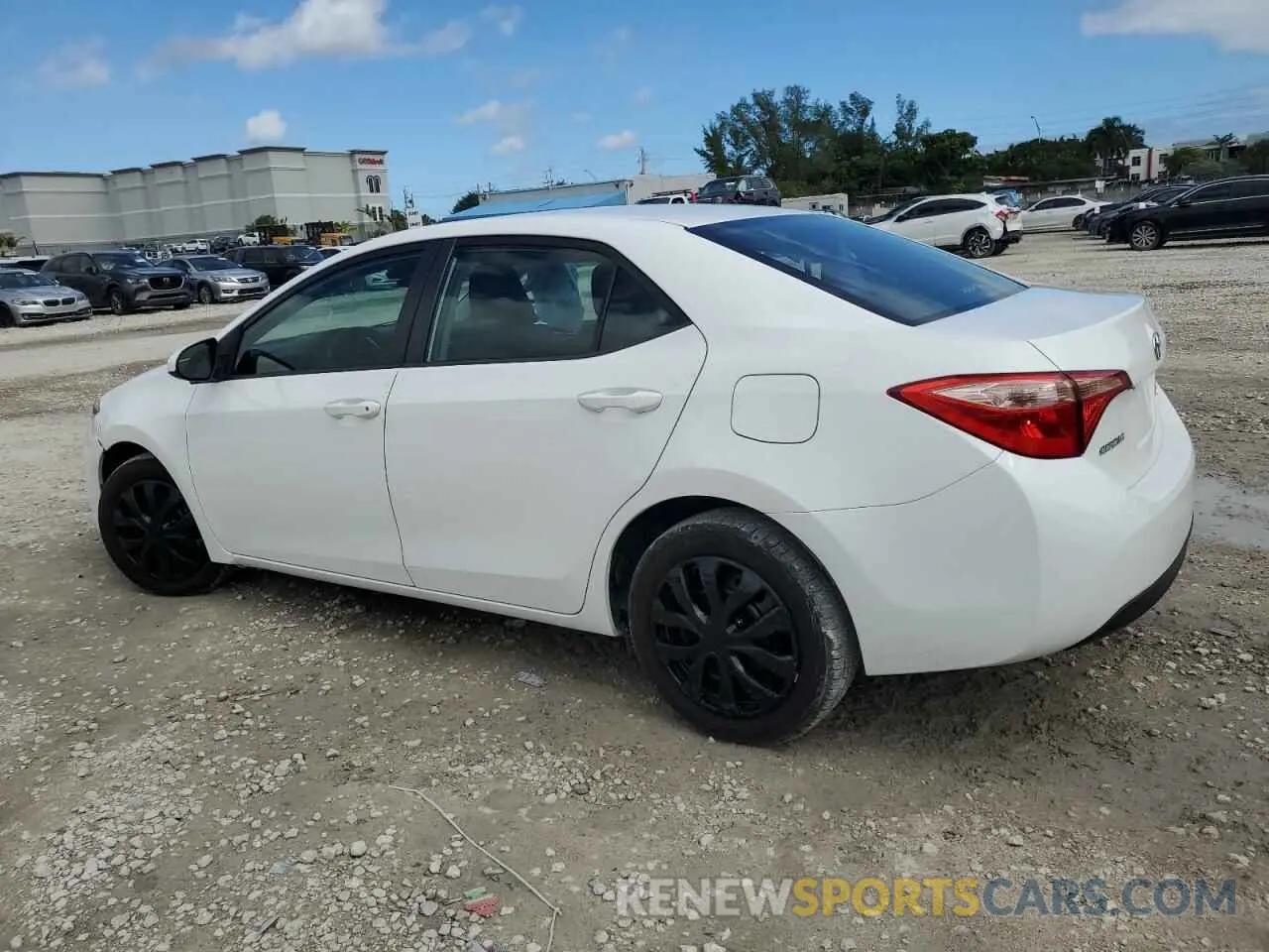 2 Photograph of a damaged car 5YFBURHE8KP878947 TOYOTA COROLLA 2019