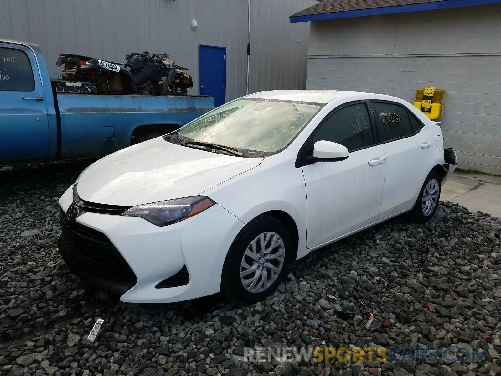 2 Photograph of a damaged car 5YFBURHE8KP881539 TOYOTA COROLLA 2019