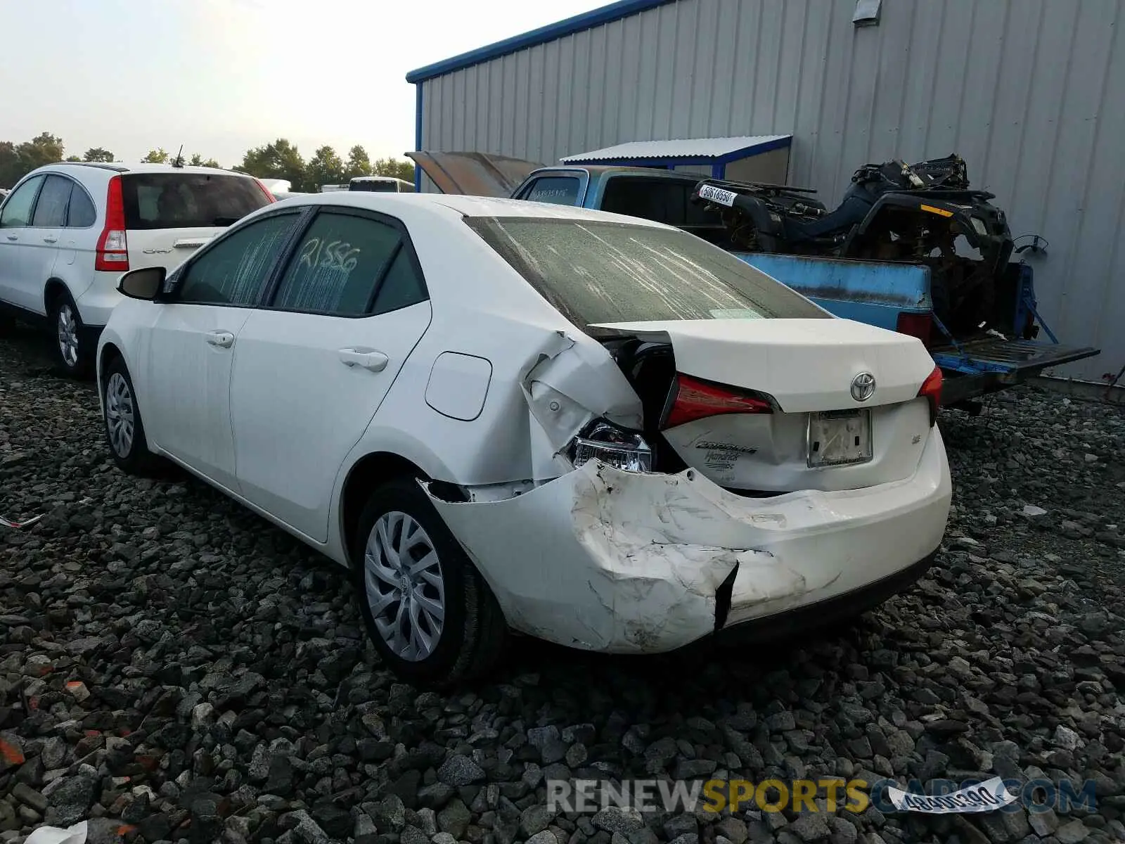 3 Photograph of a damaged car 5YFBURHE8KP881539 TOYOTA COROLLA 2019