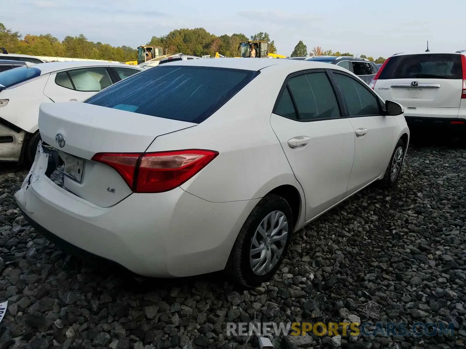 4 Photograph of a damaged car 5YFBURHE8KP881539 TOYOTA COROLLA 2019