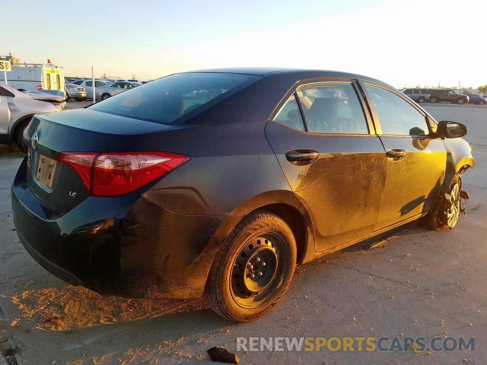 4 Photograph of a damaged car 5YFBURHE8KP882058 TOYOTA COROLLA 2019
