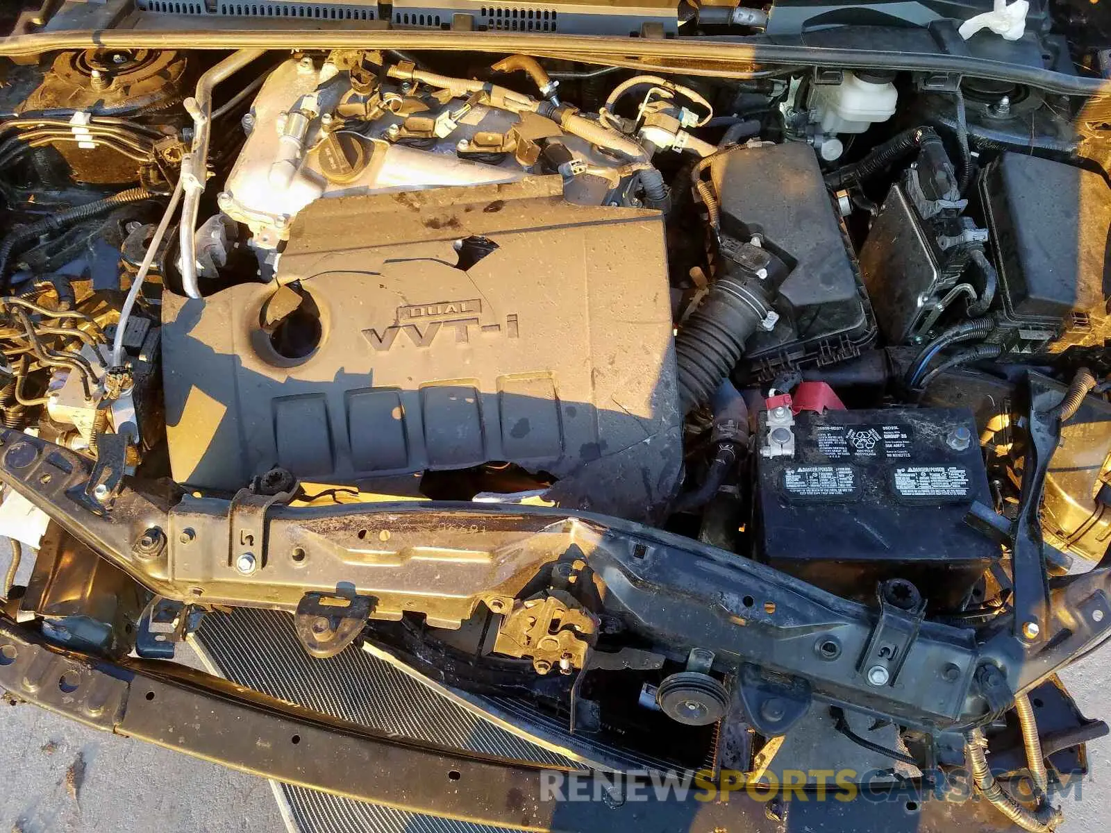 7 Photograph of a damaged car 5YFBURHE8KP882058 TOYOTA COROLLA 2019