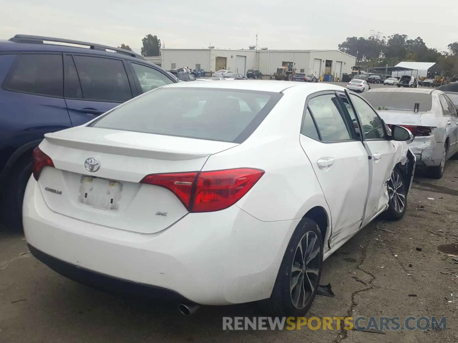 4 Photograph of a damaged car 5YFBURHE8KP882576 TOYOTA COROLLA 2019