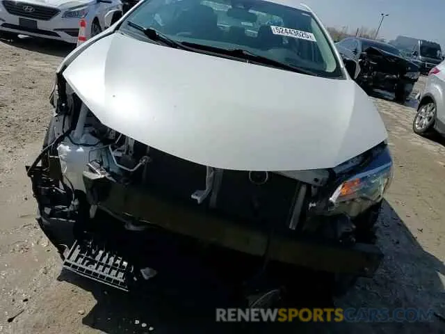 11 Photograph of a damaged car 5YFBURHE8KP883663 TOYOTA COROLLA 2019