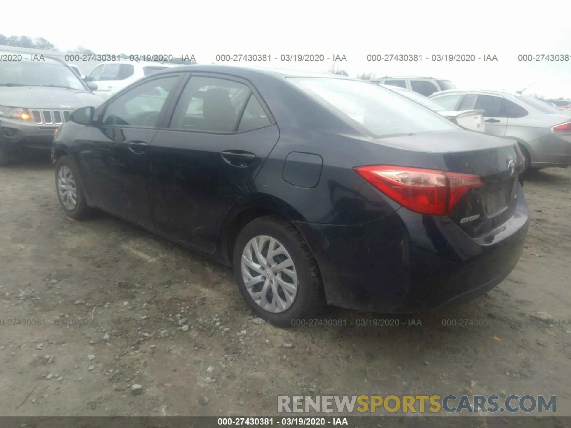 3 Photograph of a damaged car 5YFBURHE8KP883761 TOYOTA COROLLA 2019