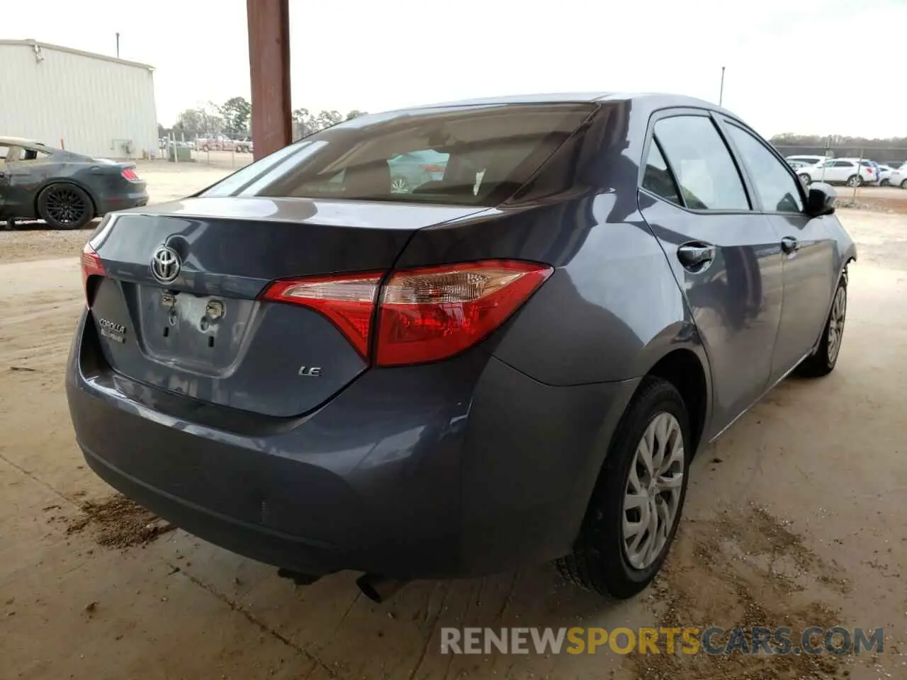 4 Photograph of a damaged car 5YFBURHE8KP884957 TOYOTA COROLLA 2019