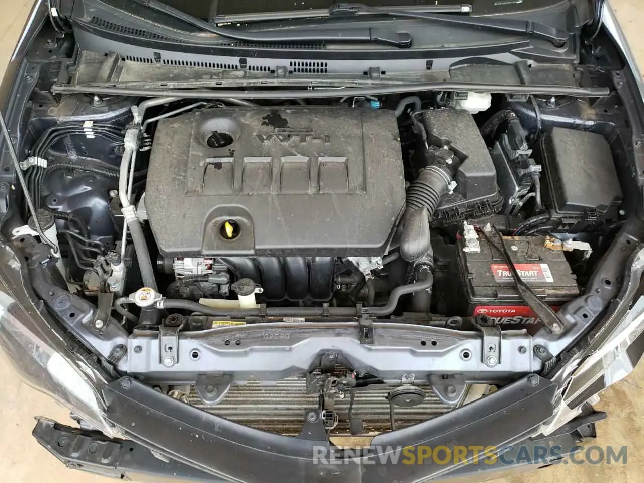 7 Photograph of a damaged car 5YFBURHE8KP884957 TOYOTA COROLLA 2019