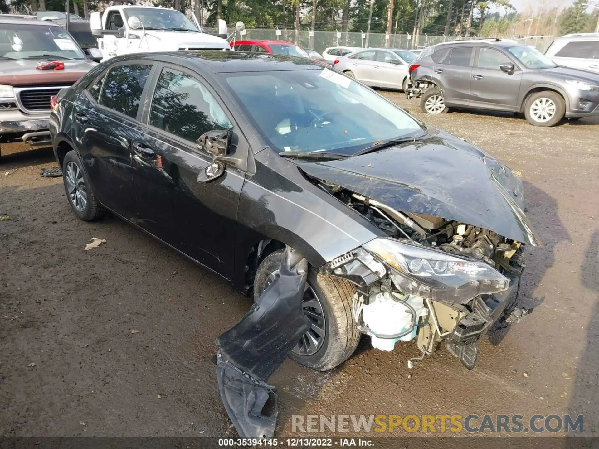1 Photograph of a damaged car 5YFBURHE8KP887275 TOYOTA COROLLA 2019