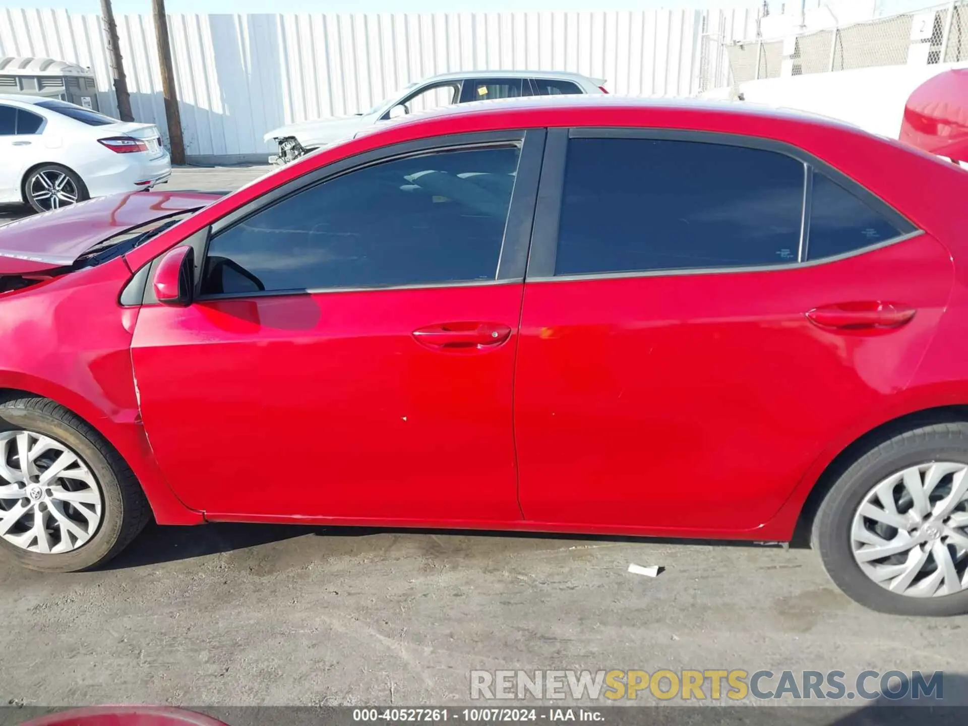 14 Фотография поврежденного автомобиля 5YFBURHE8KP888054 TOYOTA COROLLA 2019