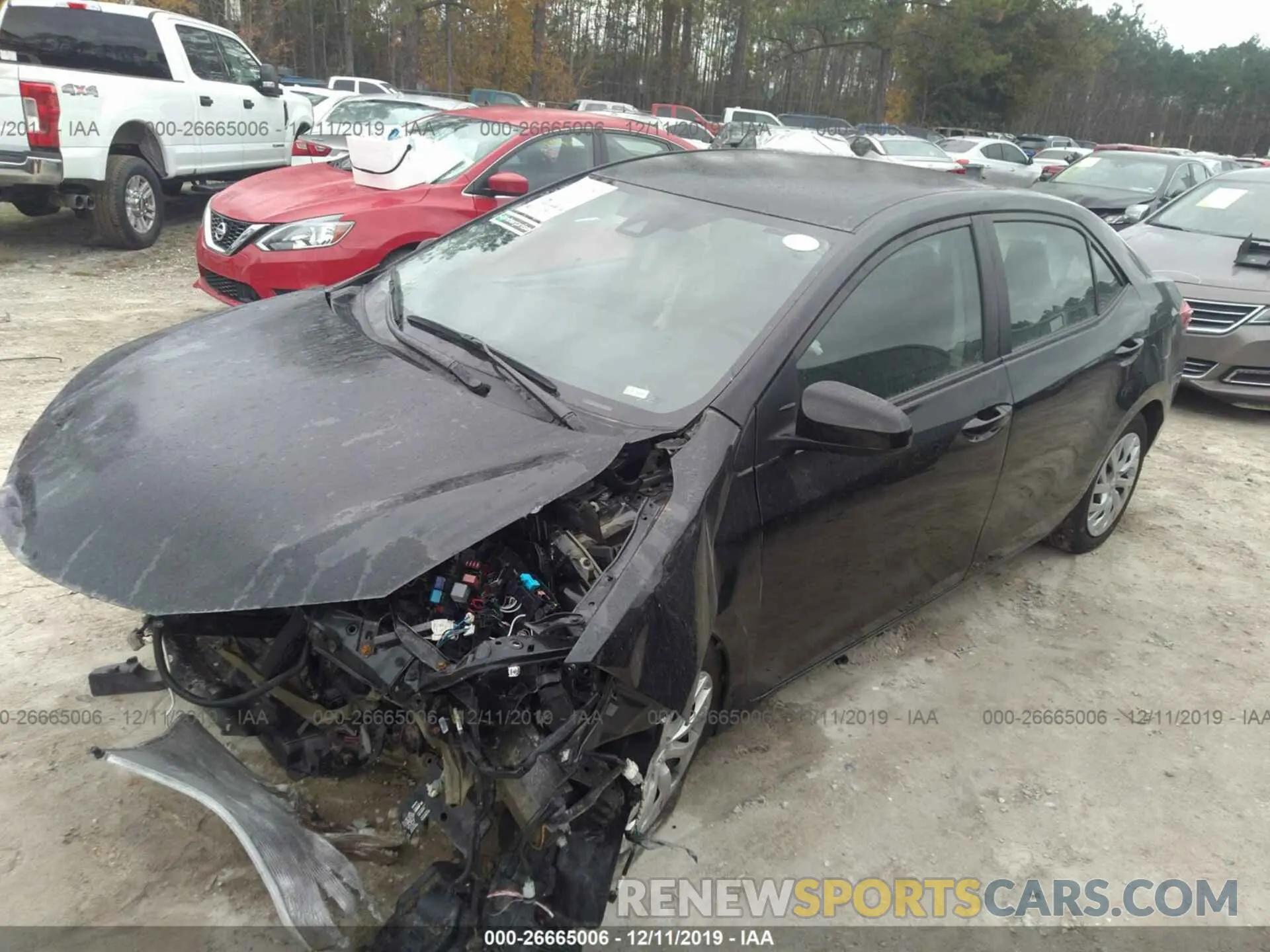 2 Photograph of a damaged car 5YFBURHE8KP895957 TOYOTA COROLLA 2019