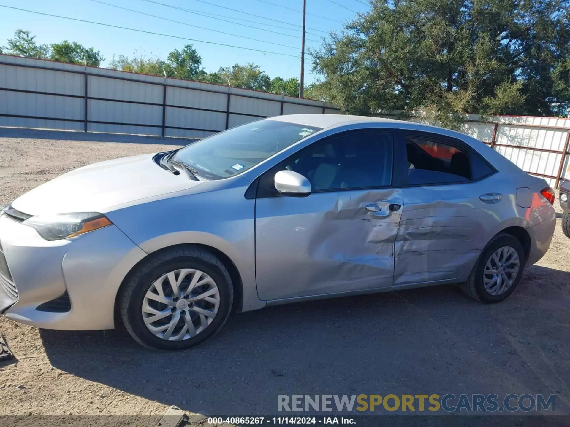 14 Photograph of a damaged car 5YFBURHE8KP900140 TOYOTA COROLLA 2019