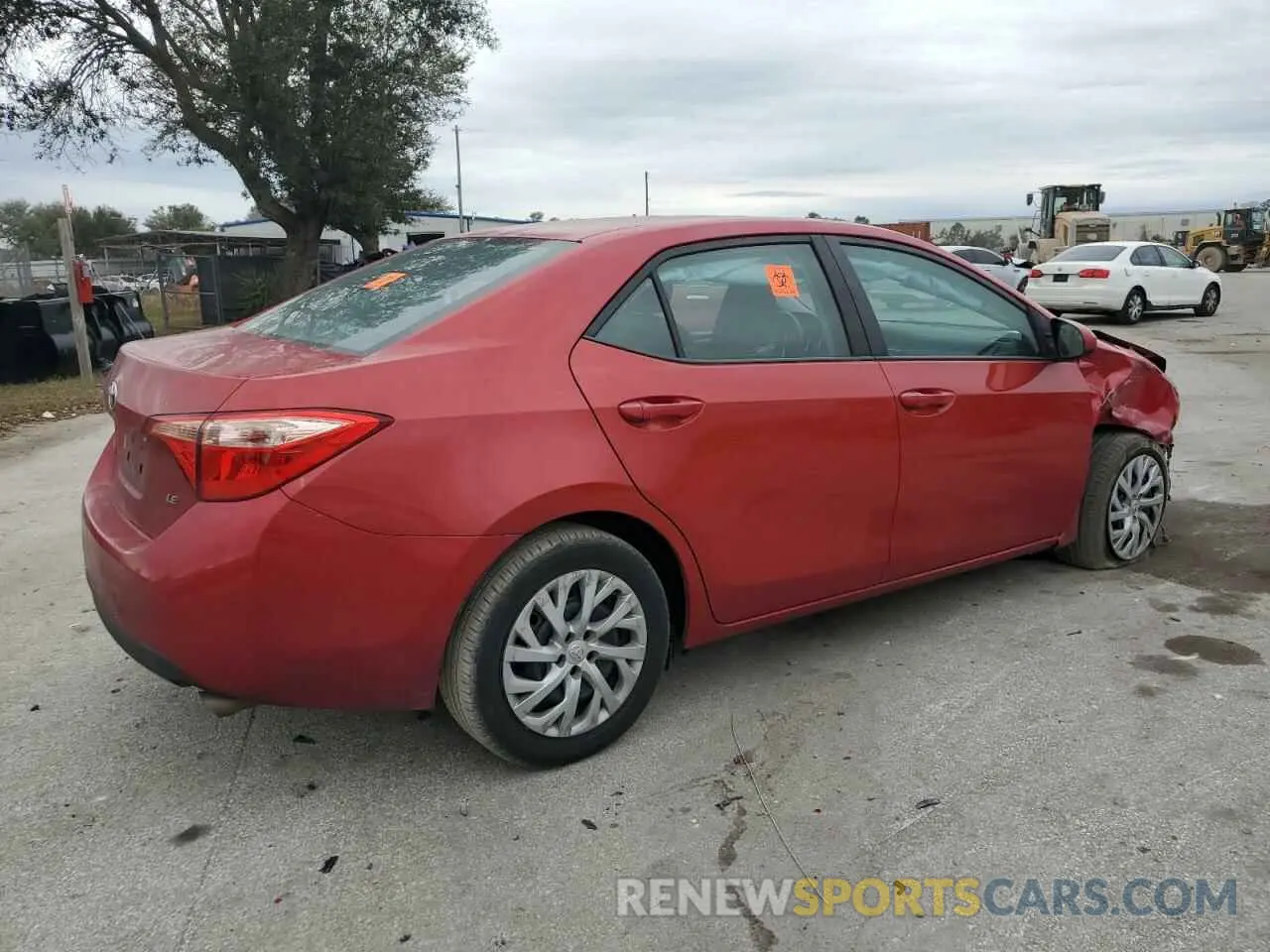 3 Photograph of a damaged car 5YFBURHE8KP900218 TOYOTA COROLLA 2019