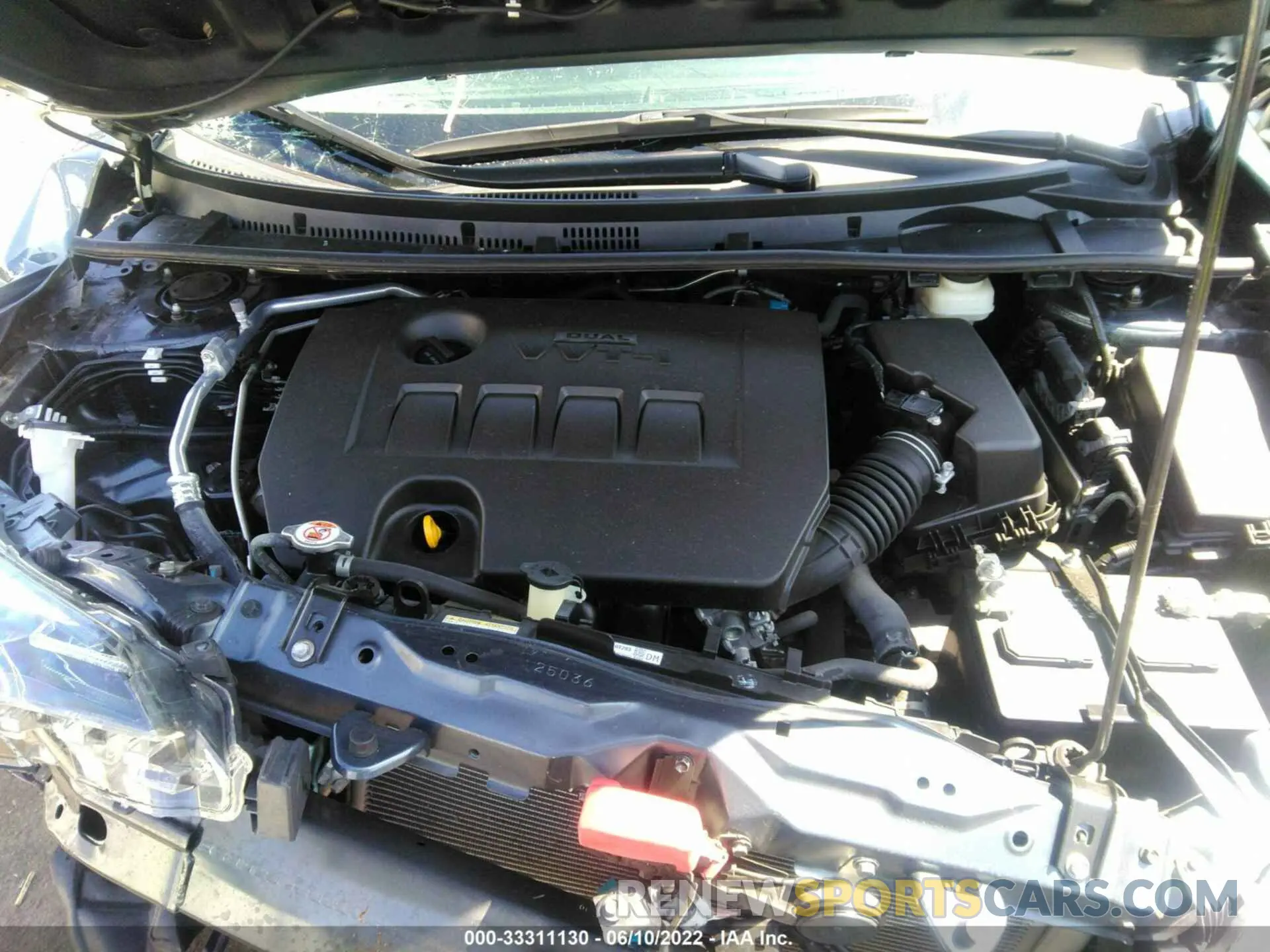 10 Photograph of a damaged car 5YFBURHE8KP900333 TOYOTA COROLLA 2019