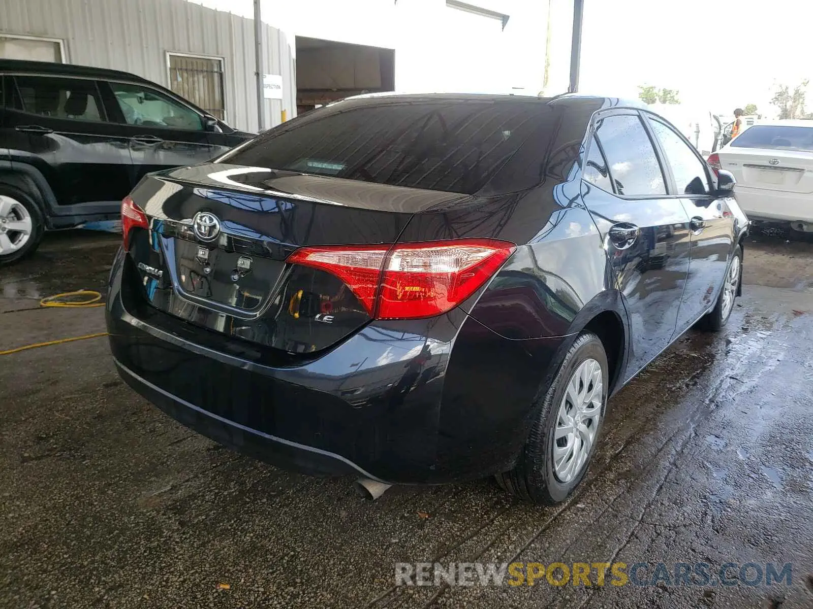 4 Photograph of a damaged car 5YFBURHE8KP907444 TOYOTA COROLLA 2019