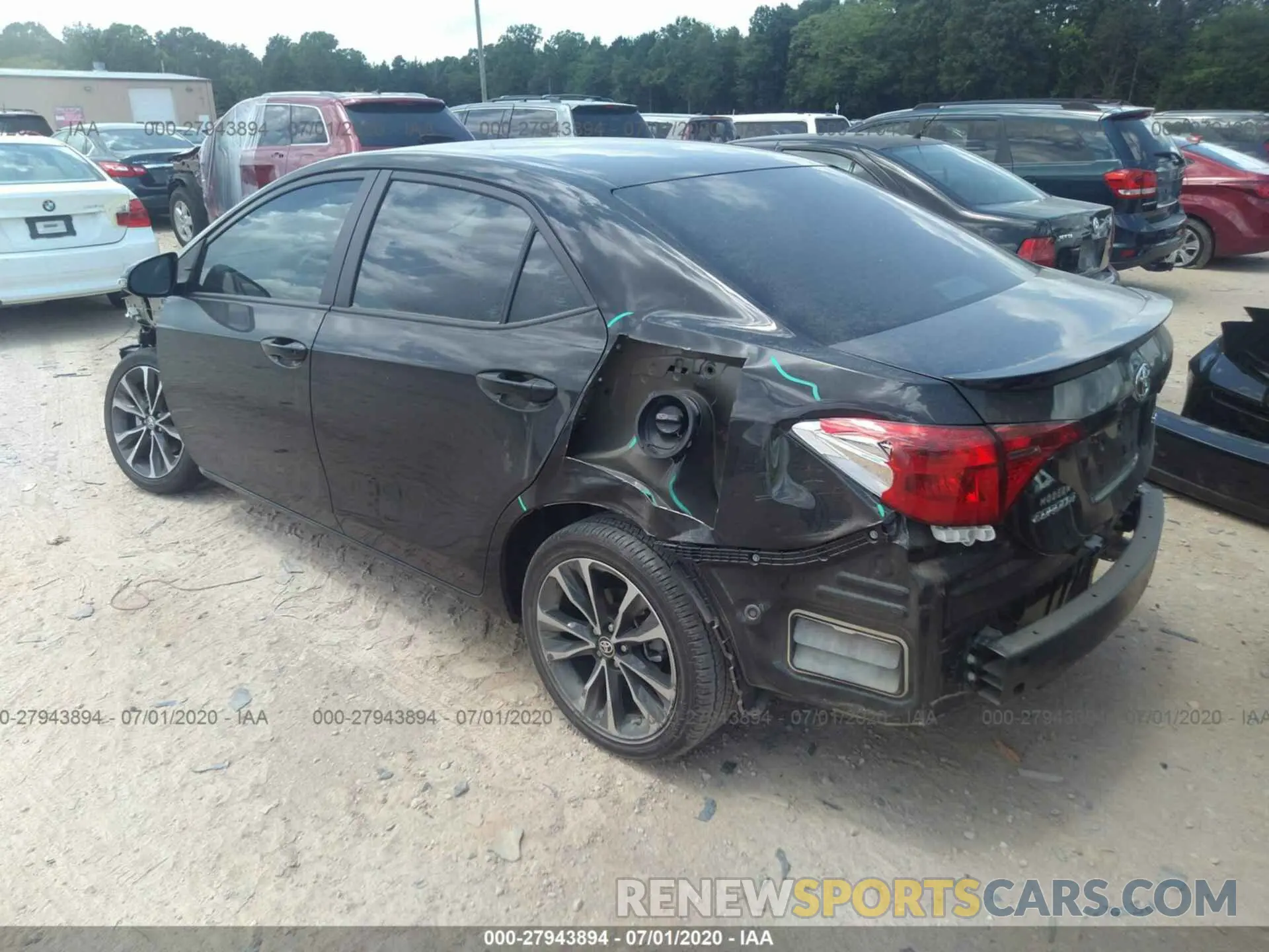 3 Photograph of a damaged car 5YFBURHE8KP910747 TOYOTA COROLLA 2019