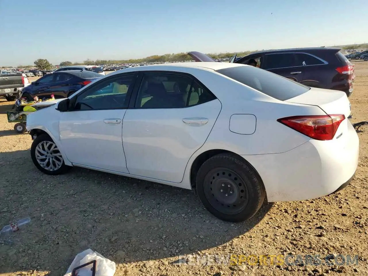2 Photograph of a damaged car 5YFBURHE8KP913163 TOYOTA COROLLA 2019