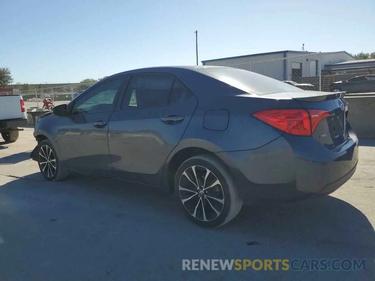 2 Photograph of a damaged car 5YFBURHE8KP915186 TOYOTA COROLLA 2019