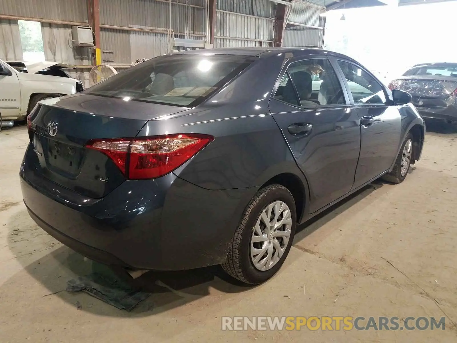 4 Photograph of a damaged car 5YFBURHE8KP915639 TOYOTA COROLLA 2019