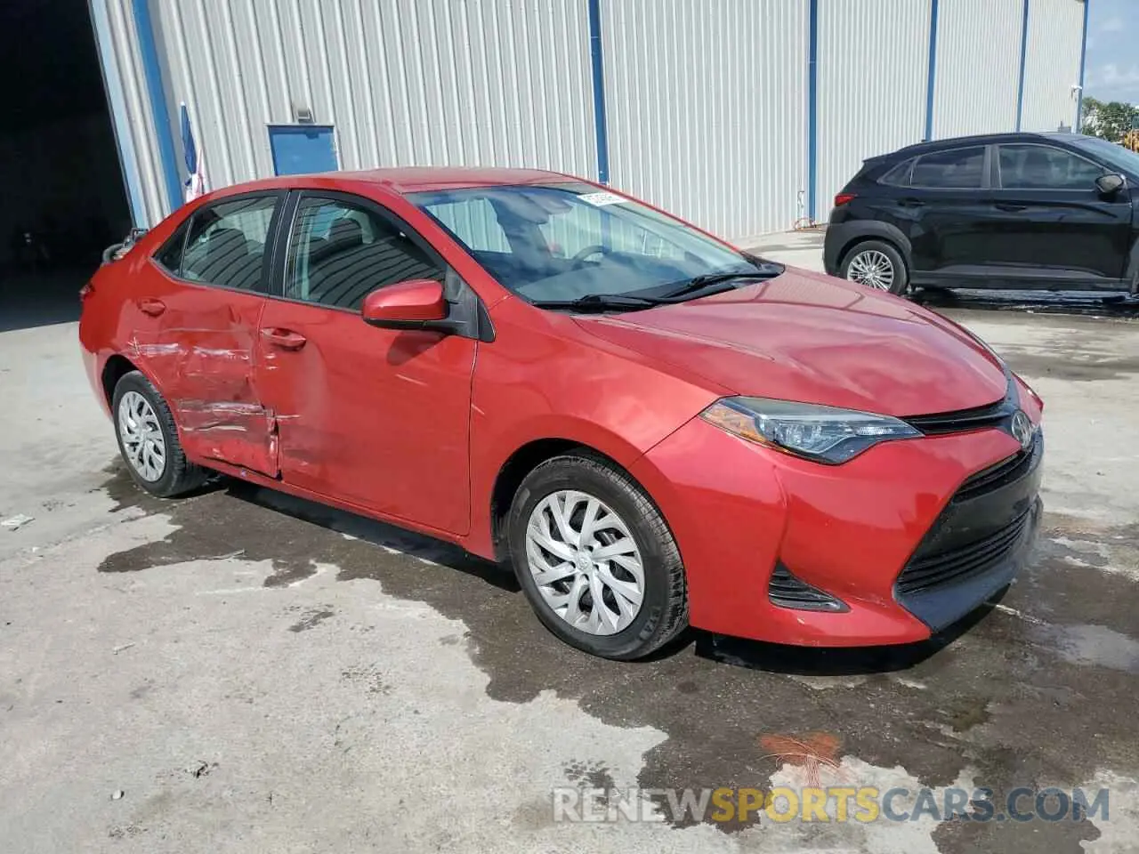 4 Photograph of a damaged car 5YFBURHE8KP917987 TOYOTA COROLLA 2019