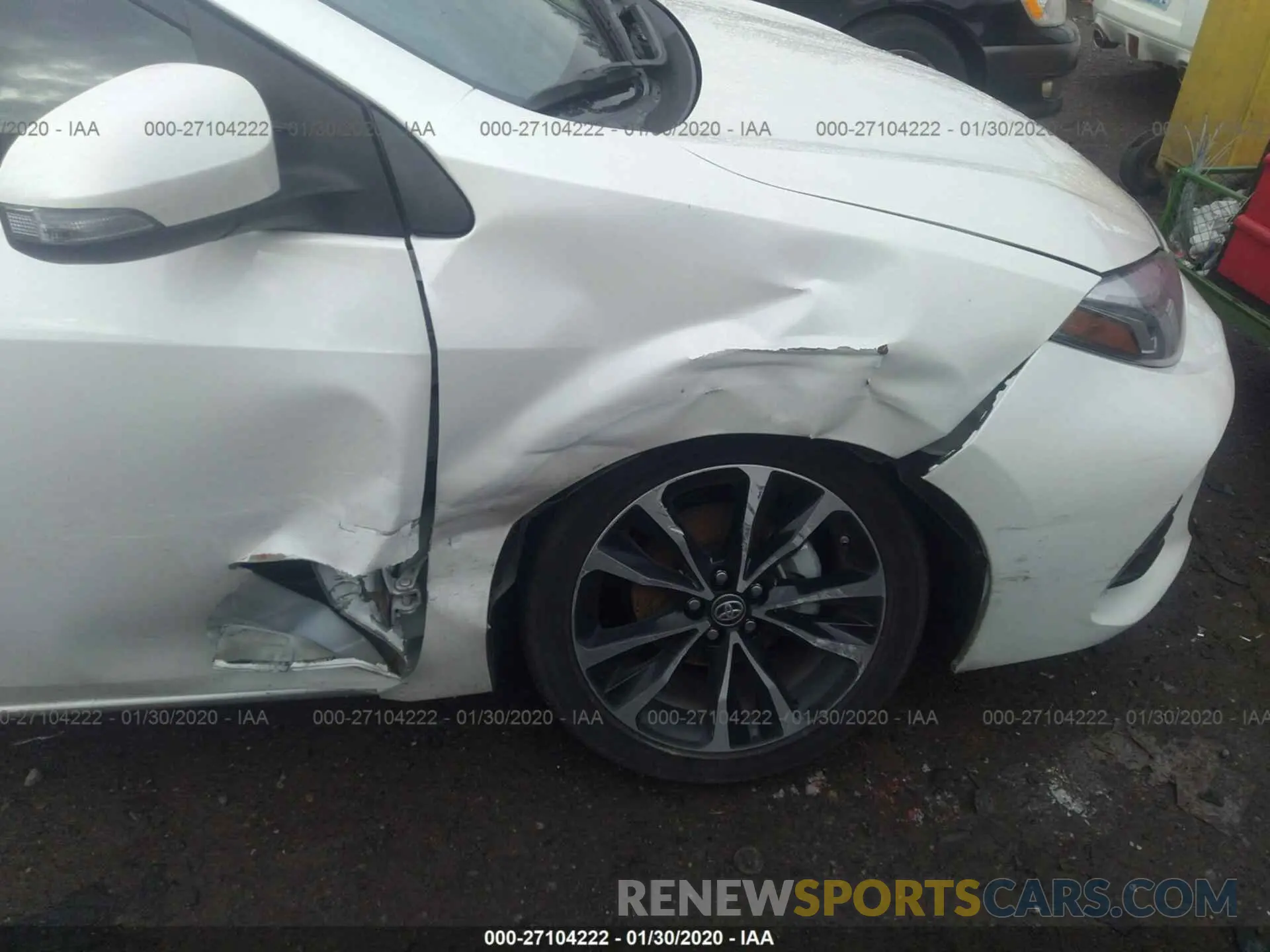 6 Photograph of a damaged car 5YFBURHE8KP919724 TOYOTA COROLLA 2019