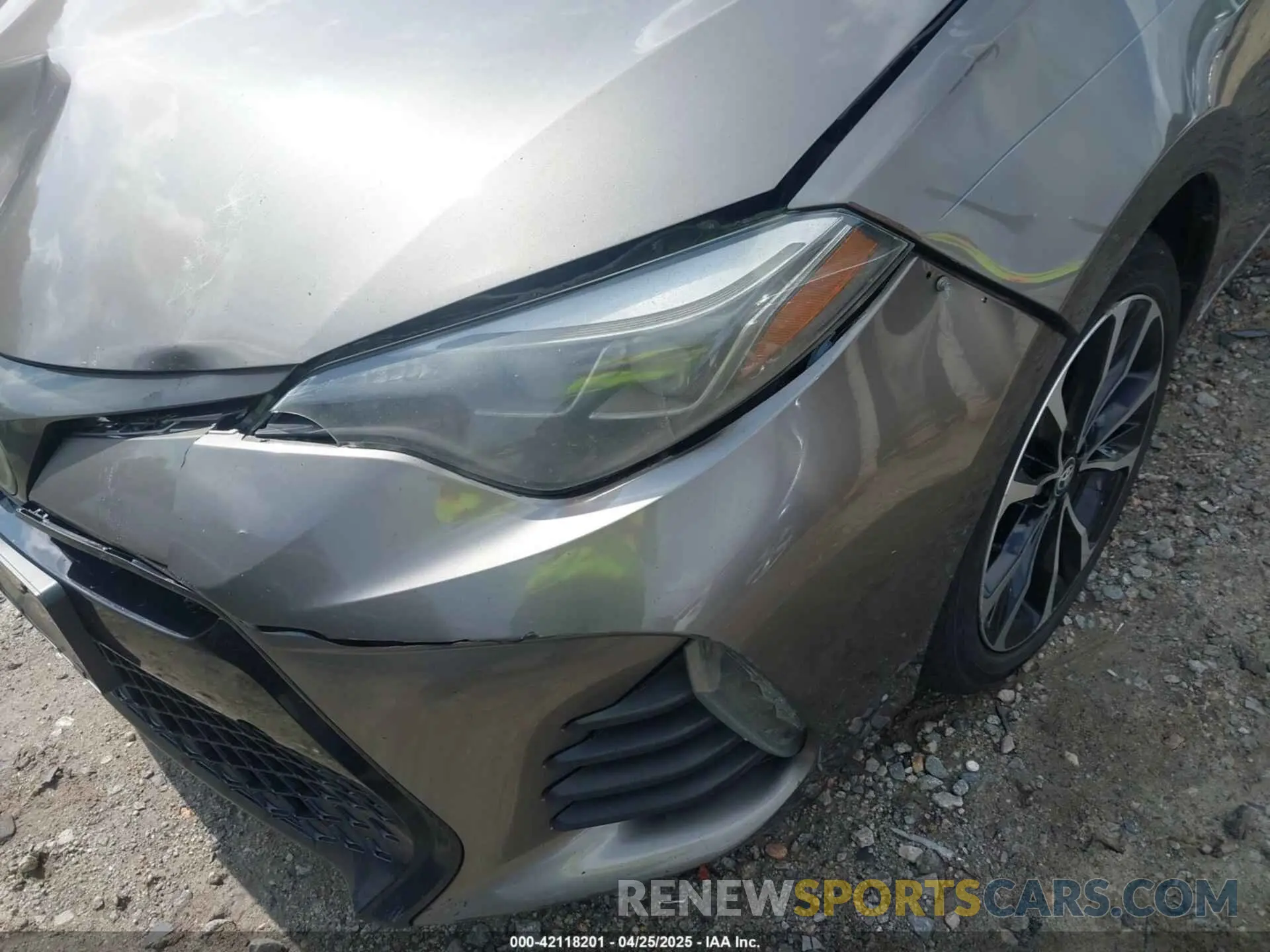20 Photograph of a damaged car 5YFBURHE8KP920873 TOYOTA COROLLA 2019