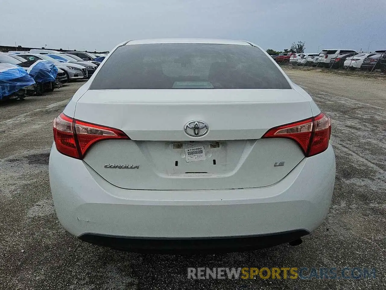 6 Фотография поврежденного автомобиля 5YFBURHE8KP922123 TOYOTA COROLLA 2019