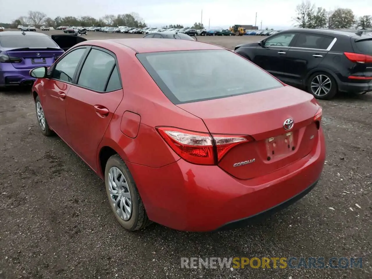3 Photograph of a damaged car 5YFBURHE8KP924938 TOYOTA COROLLA 2019