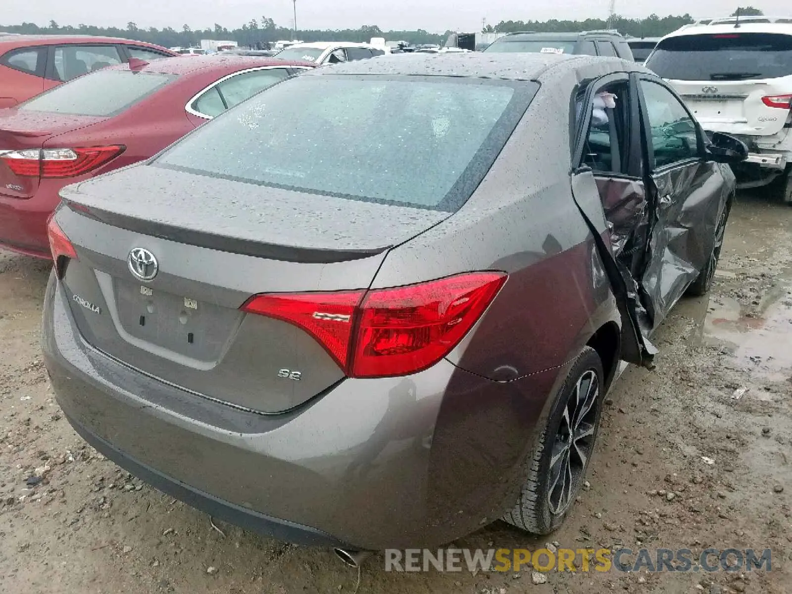4 Photograph of a damaged car 5YFBURHE8KP927354 TOYOTA COROLLA 2019