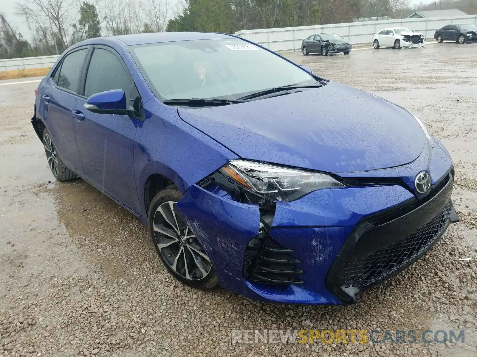 1 Photograph of a damaged car 5YFBURHE8KP931484 TOYOTA COROLLA 2019
