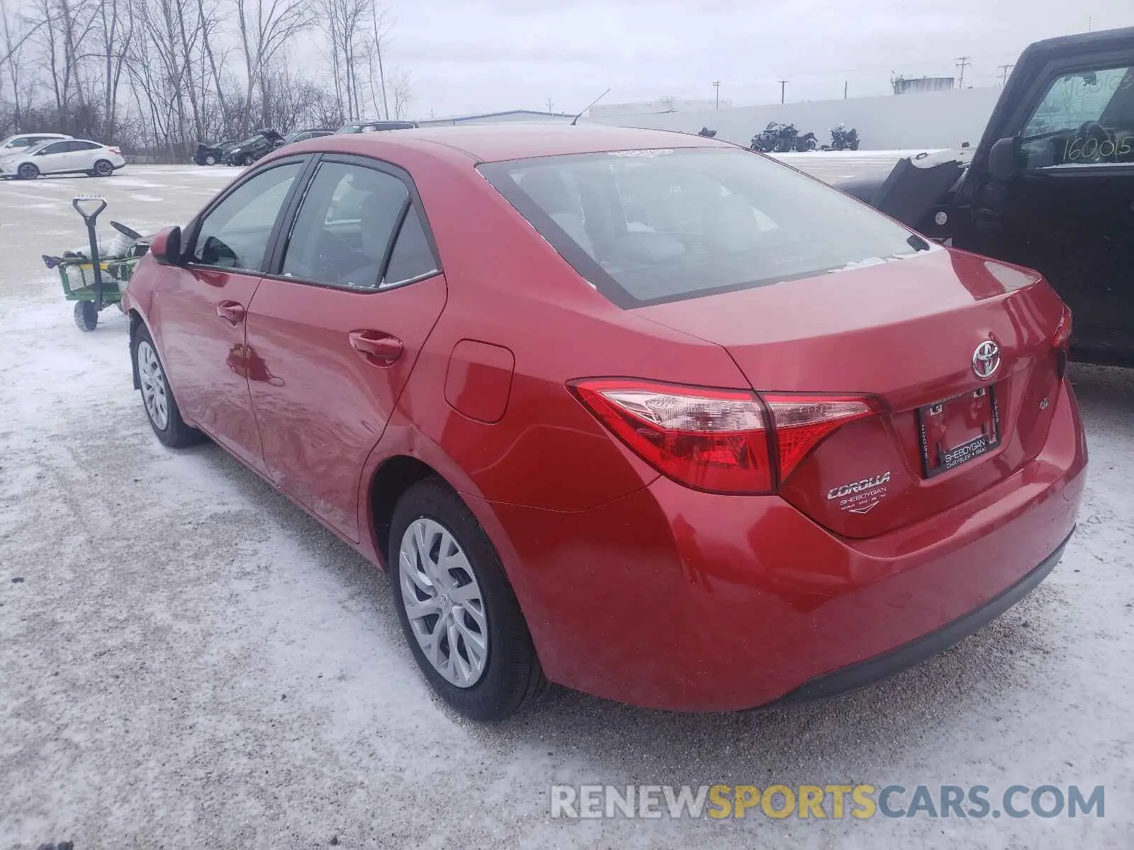 3 Photograph of a damaged car 5YFBURHE8KP936247 TOYOTA COROLLA 2019