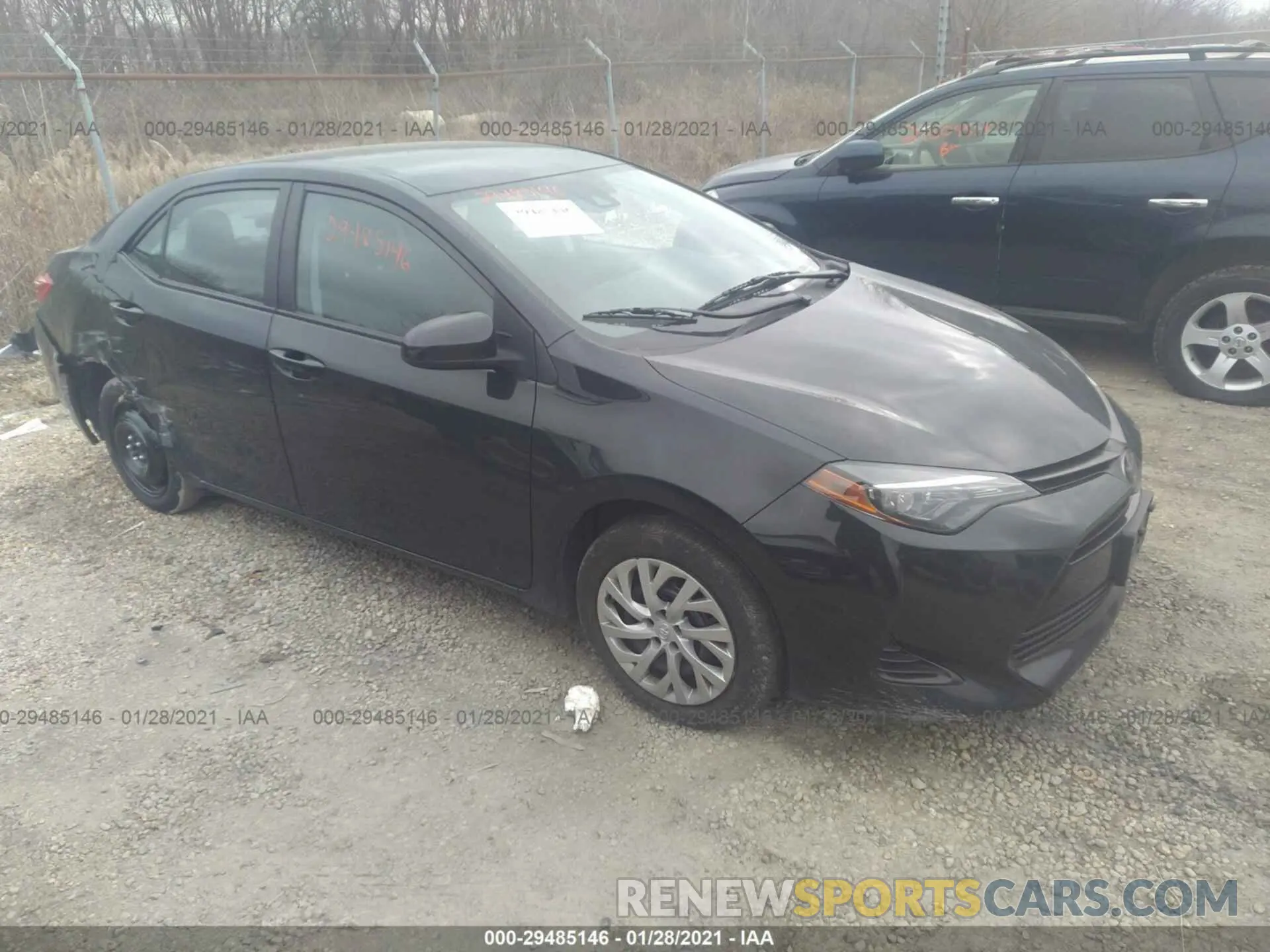 1 Photograph of a damaged car 5YFBURHE8KP939861 TOYOTA COROLLA 2019