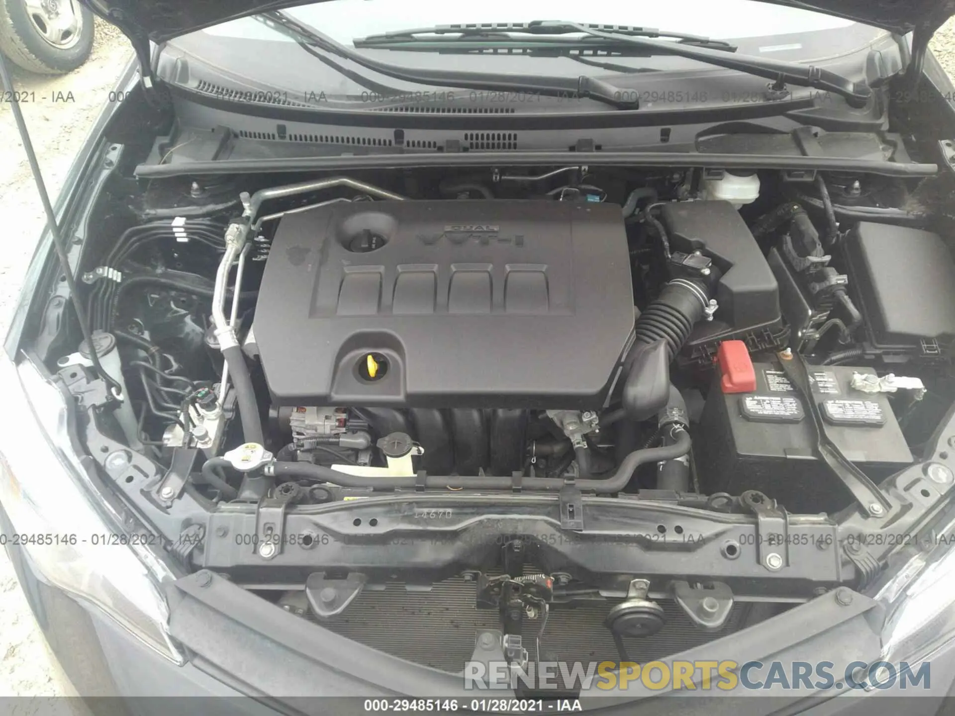 10 Photograph of a damaged car 5YFBURHE8KP939861 TOYOTA COROLLA 2019