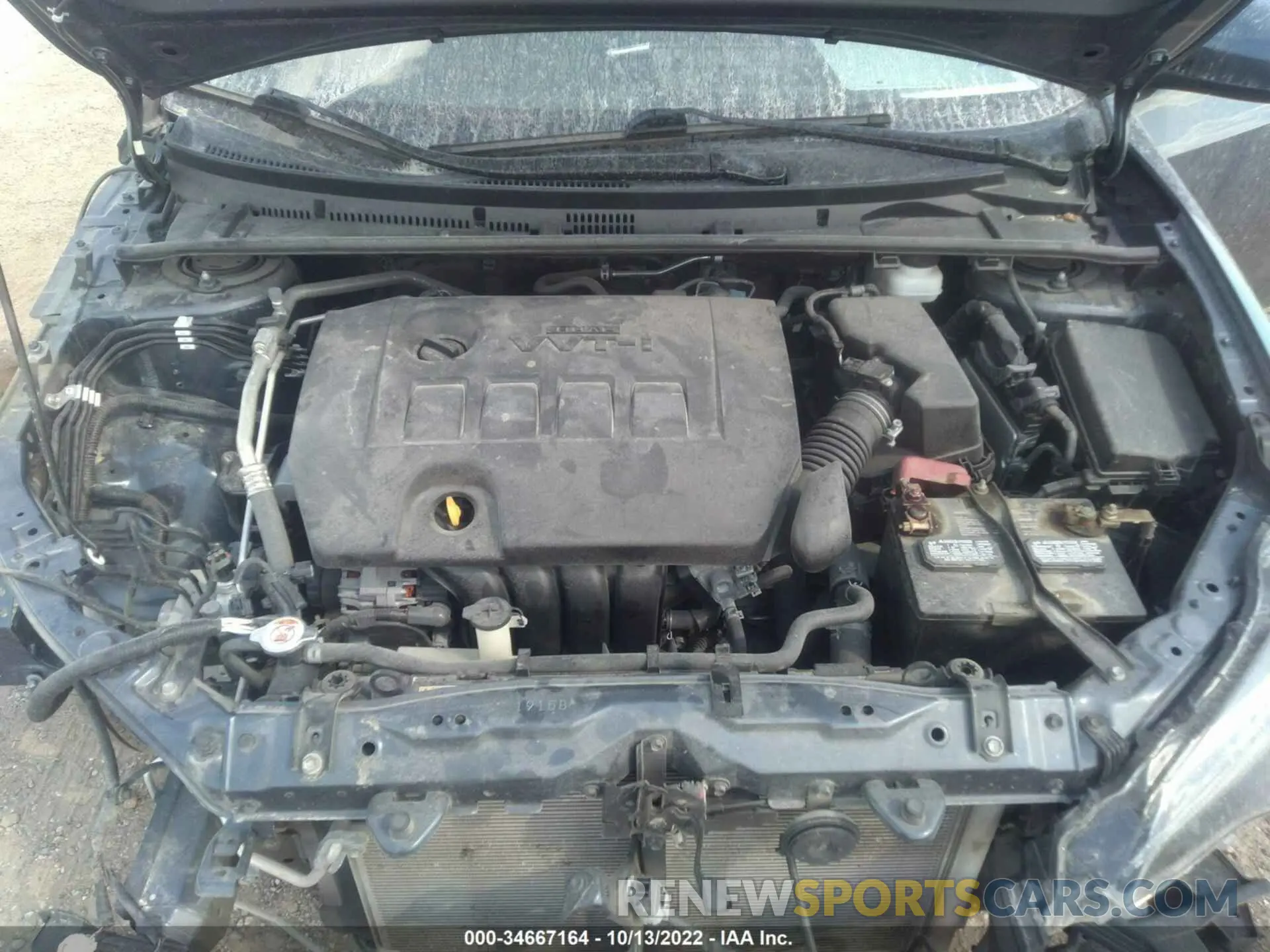 10 Photograph of a damaged car 5YFBURHE8KP944347 TOYOTA COROLLA 2019
