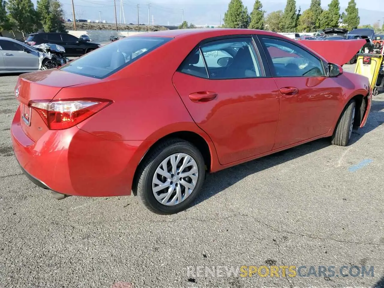 3 Photograph of a damaged car 5YFBURHE8KP949029 TOYOTA COROLLA 2019