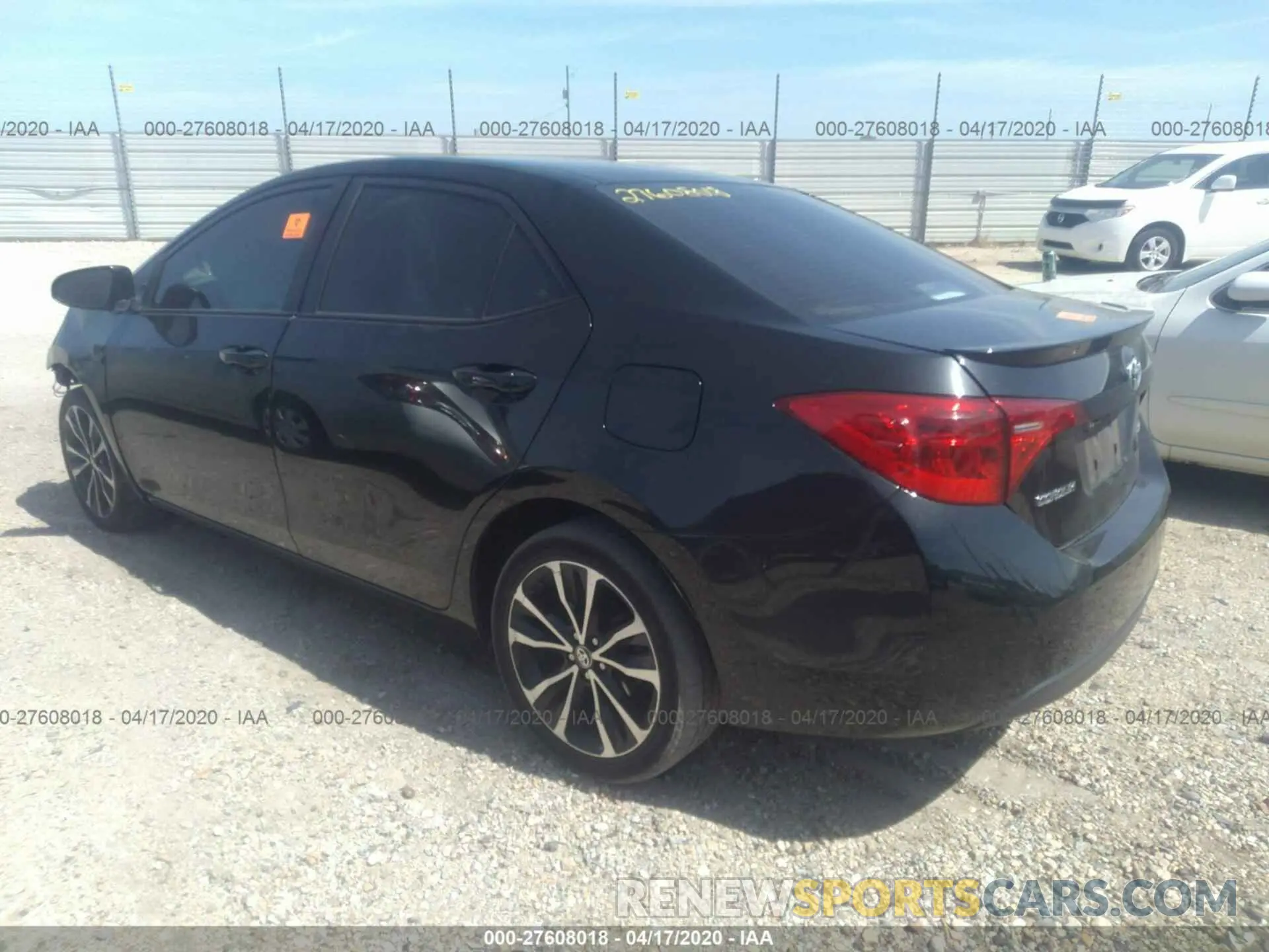 3 Photograph of a damaged car 5YFBURHE9KP863227 TOYOTA COROLLA 2019