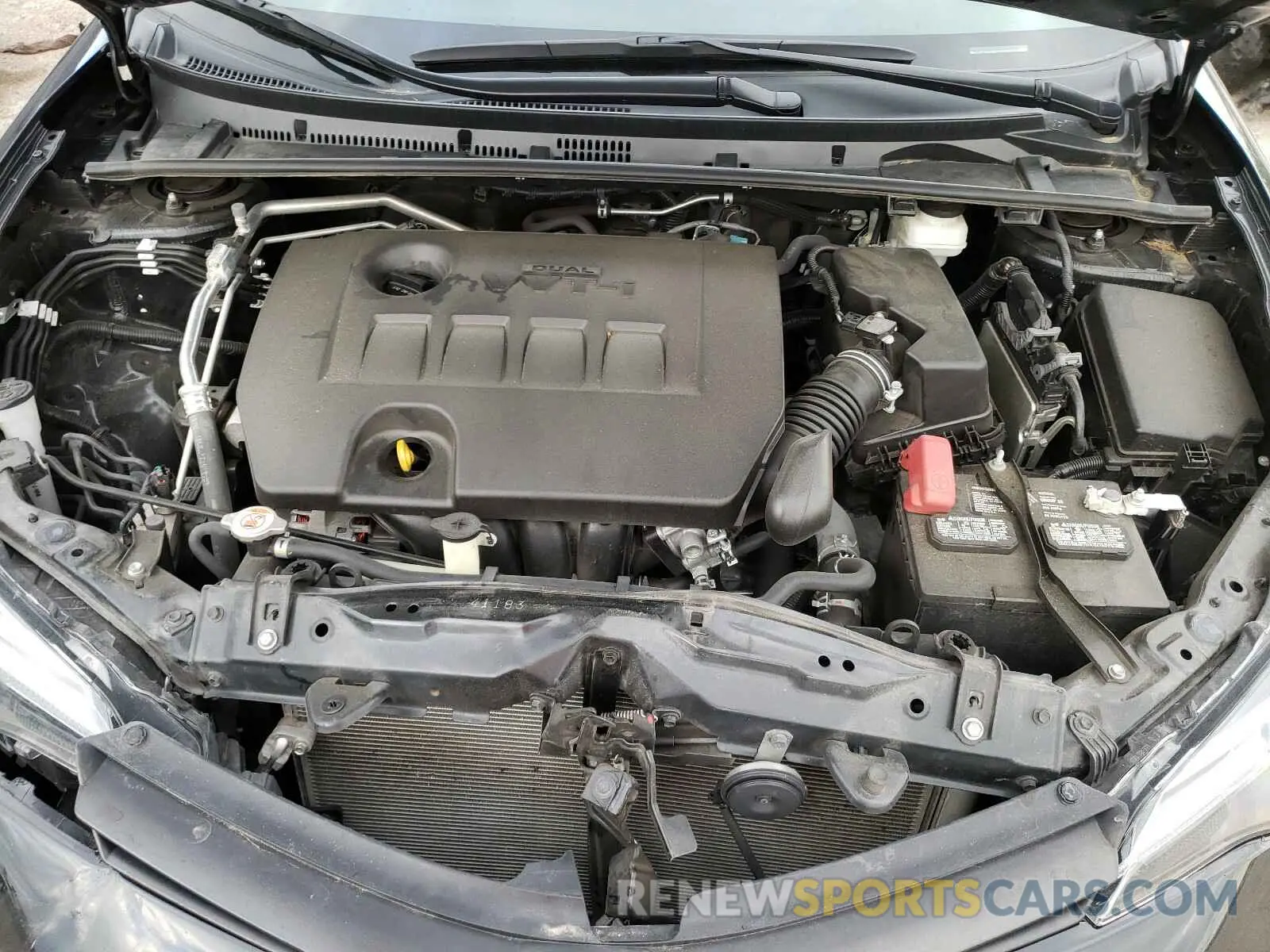 7 Photograph of a damaged car 5YFBURHE9KP866550 TOYOTA COROLLA 2019