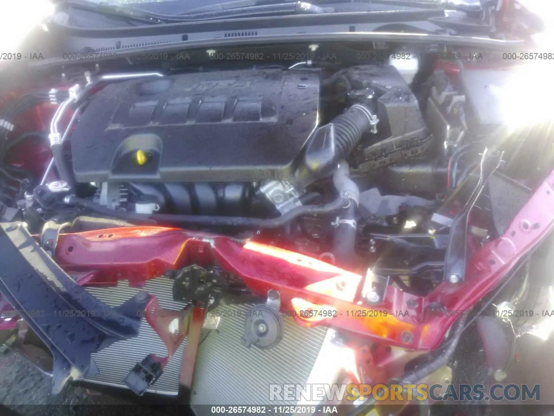 10 Photograph of a damaged car 5YFBURHE9KP866600 TOYOTA COROLLA 2019