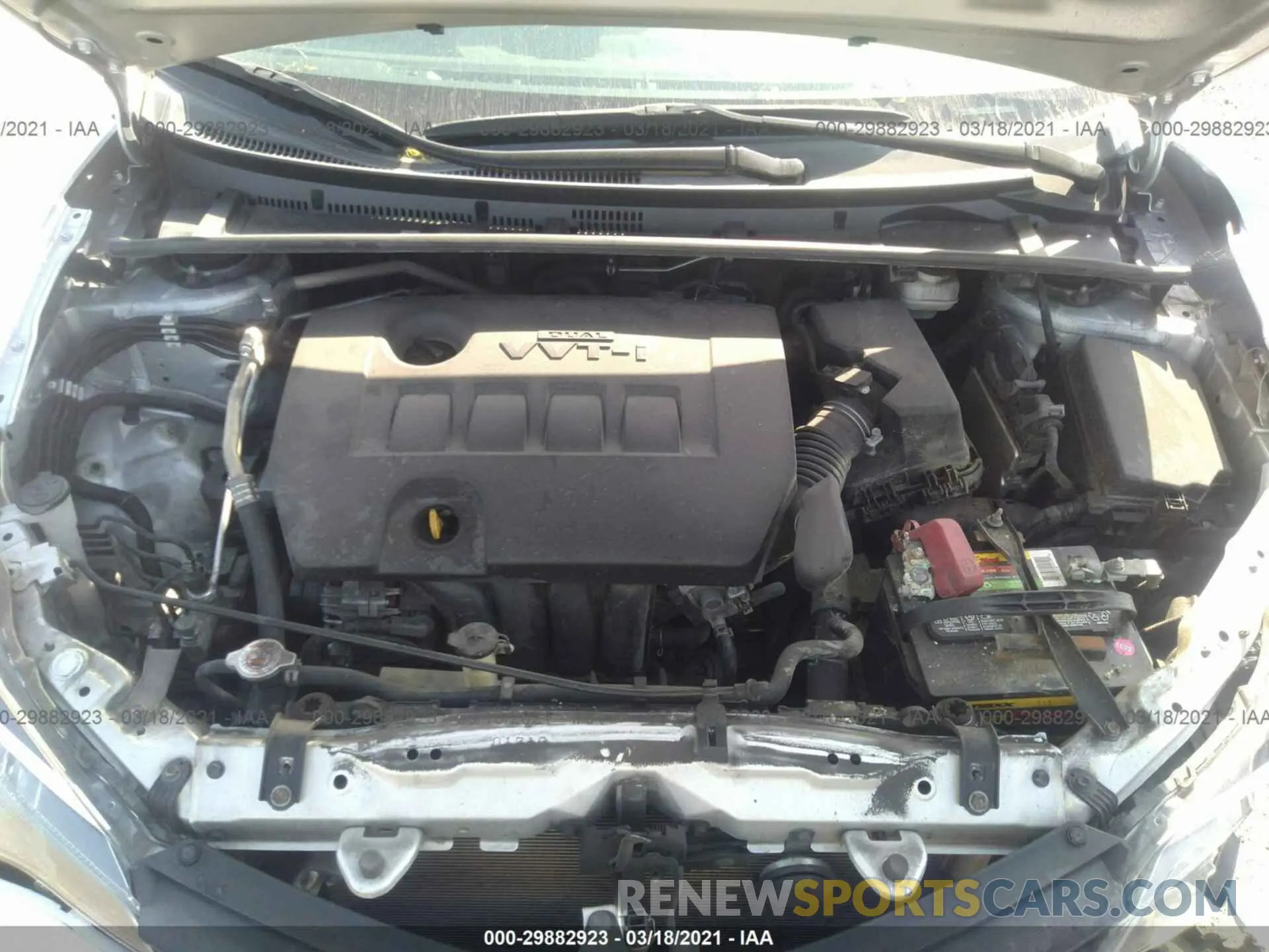 10 Фотография поврежденного автомобиля 5YFBURHE9KP877077 TOYOTA COROLLA 2019