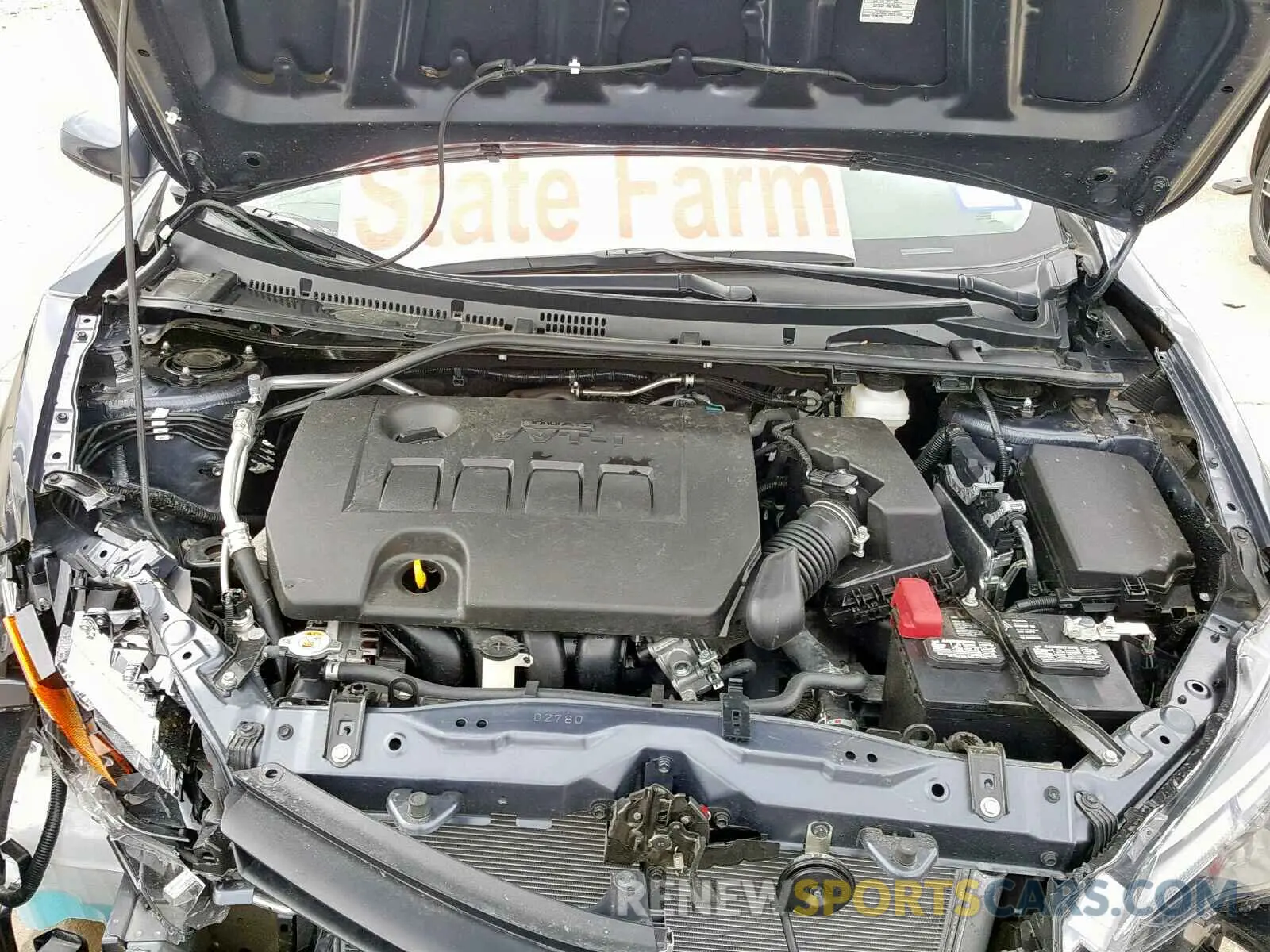 7 Photograph of a damaged car 5YFBURHE9KP878147 TOYOTA COROLLA 2019