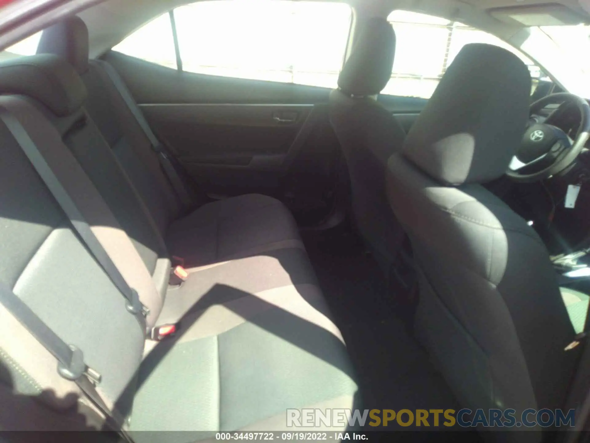 8 Фотография поврежденного автомобиля 5YFBURHE9KP879654 TOYOTA COROLLA 2019