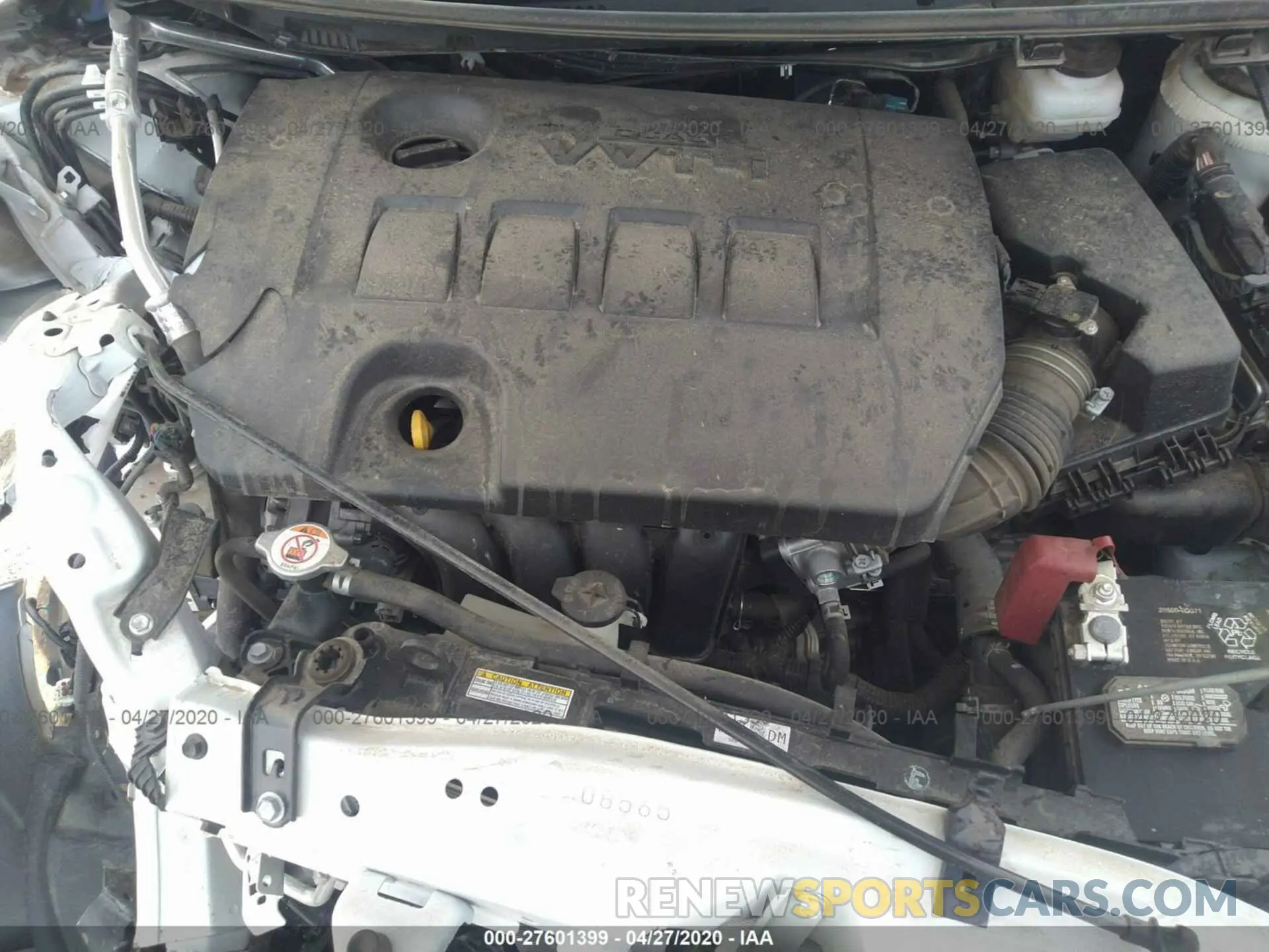 10 Photograph of a damaged car 5YFBURHE9KP883932 TOYOTA COROLLA 2019