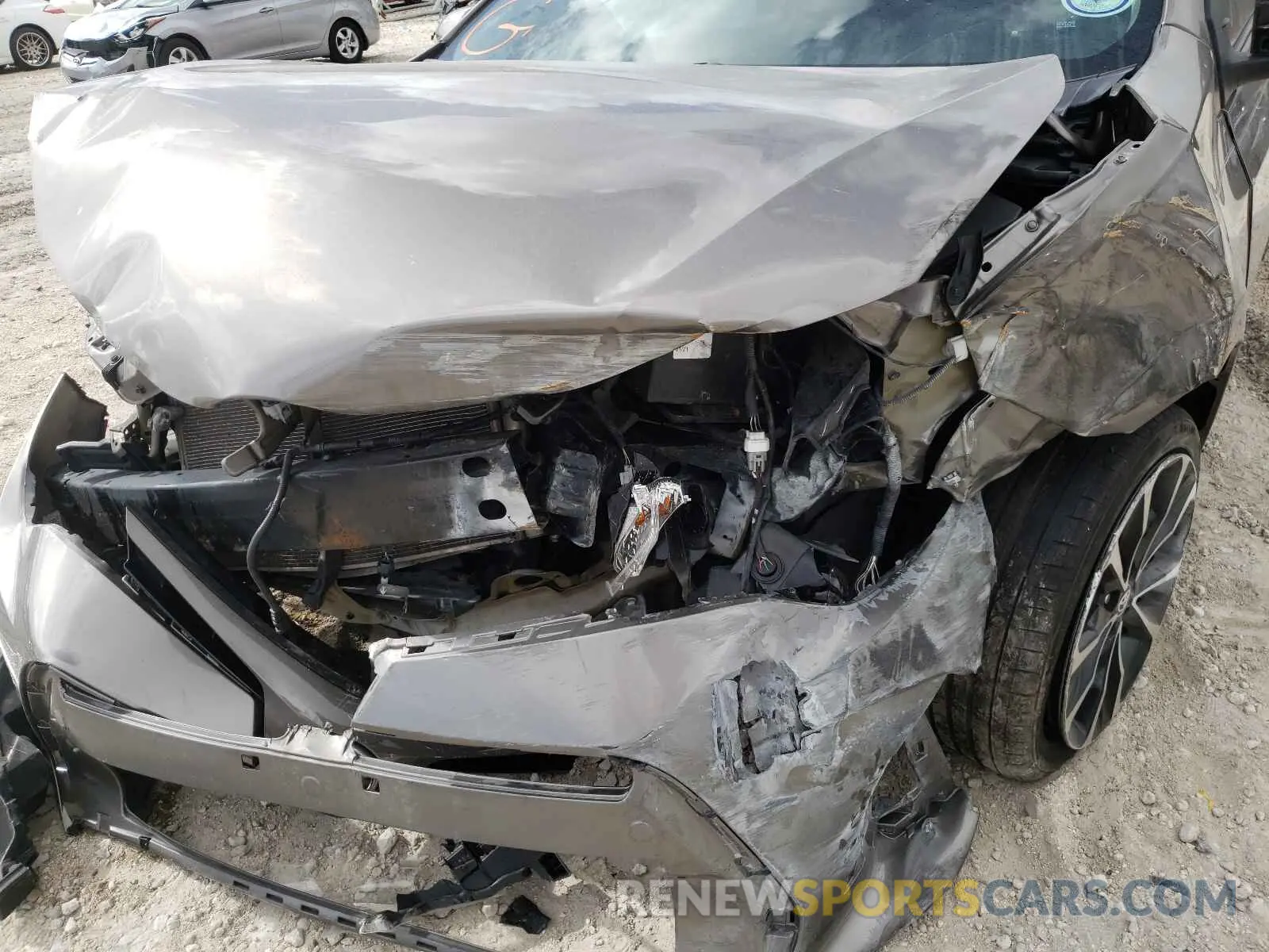 9 Photograph of a damaged car 5YFBURHE9KP888970 TOYOTA COROLLA 2019