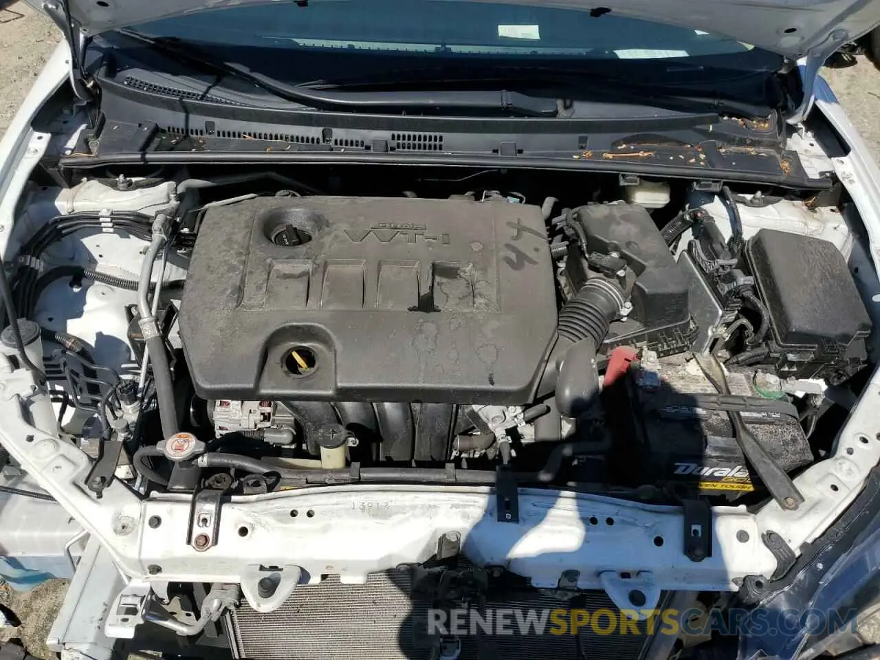 11 Photograph of a damaged car 5YFBURHE9KP889276 TOYOTA COROLLA 2019