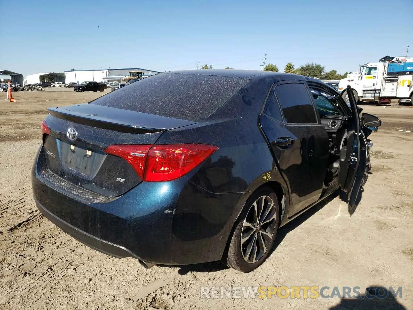 4 Photograph of a damaged car 5YFBURHE9KP892680 TOYOTA COROLLA 2019