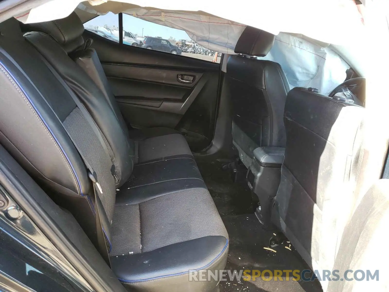 6 Photograph of a damaged car 5YFBURHE9KP892680 TOYOTA COROLLA 2019