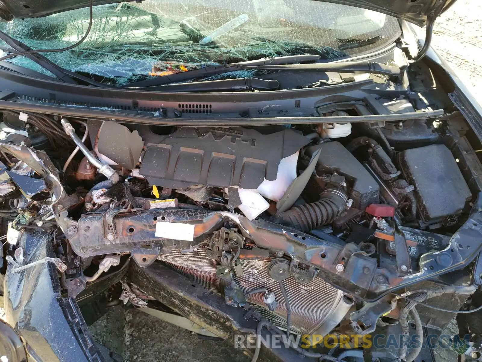 7 Photograph of a damaged car 5YFBURHE9KP892680 TOYOTA COROLLA 2019