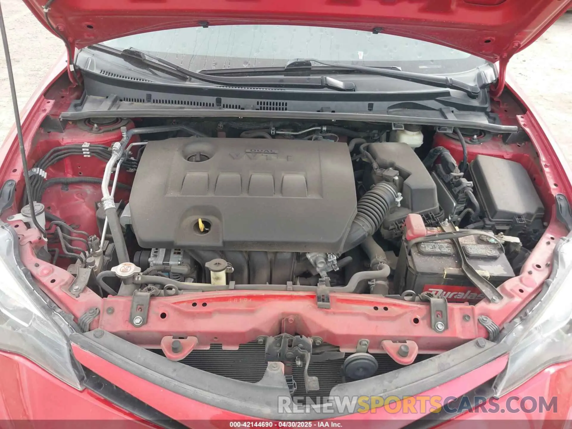 10 Photograph of a damaged car 5YFBURHE9KP893540 TOYOTA COROLLA 2019