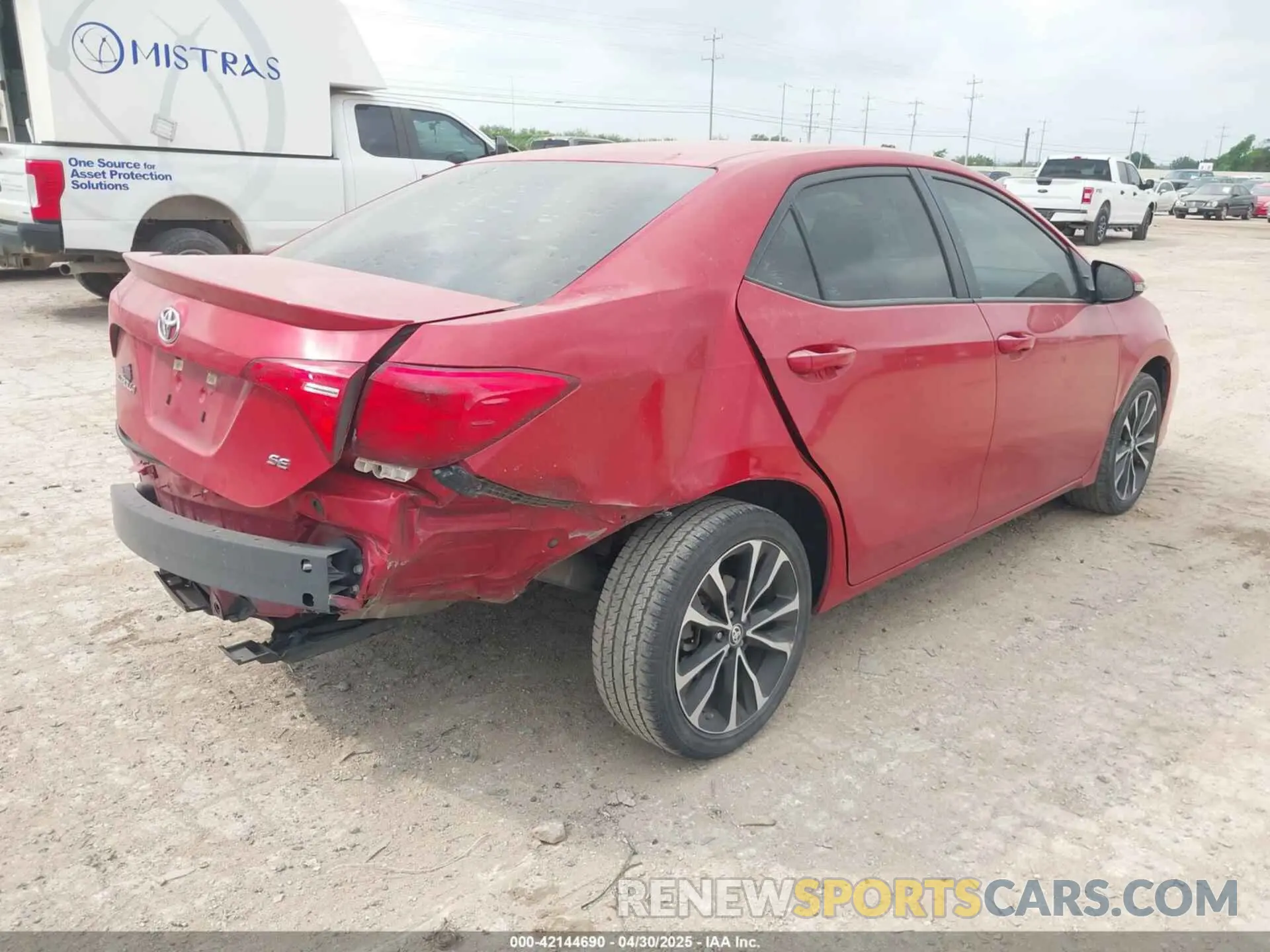 4 Photograph of a damaged car 5YFBURHE9KP893540 TOYOTA COROLLA 2019